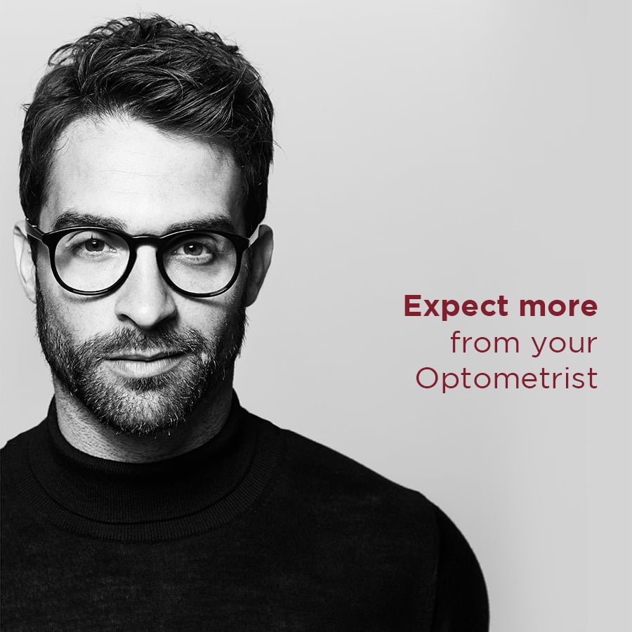 man with beard wearing glasses